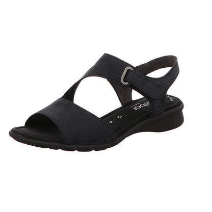 Gabor Damen Sandalette Florenz in dunkelblau