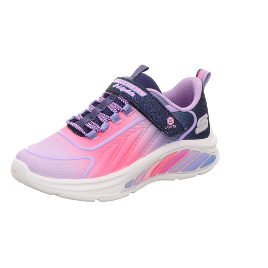 Skechers Damen Slipper Rainbow Cruisers in blau