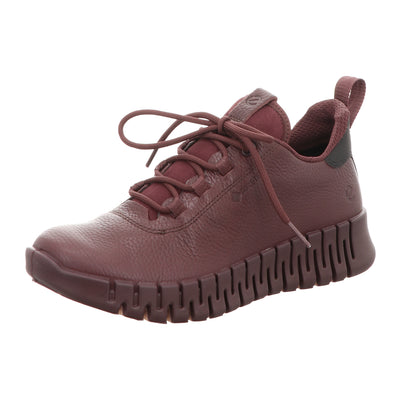 Ecco Damen Schnürschuh Gruuv in rot