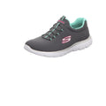 Skechers Damen Slipper Summits in grau