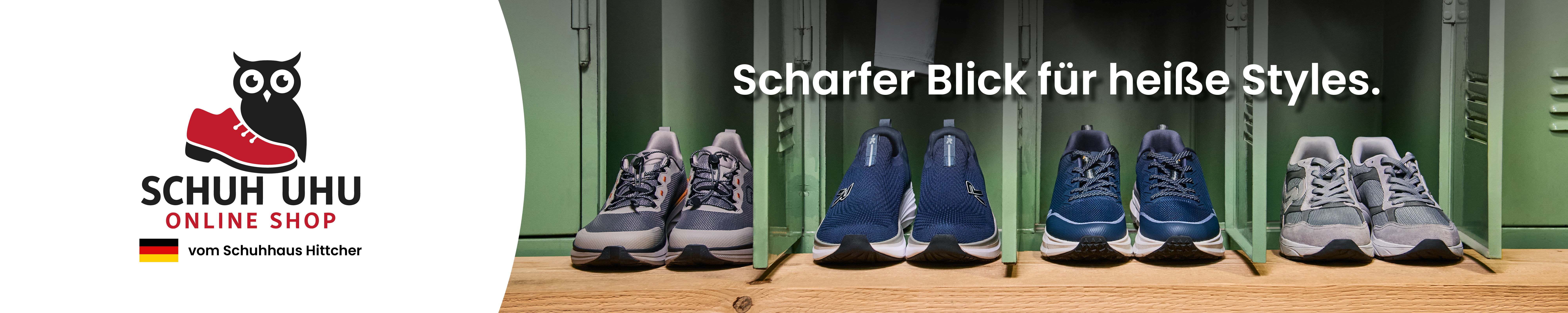 Schuh Uhu Banner